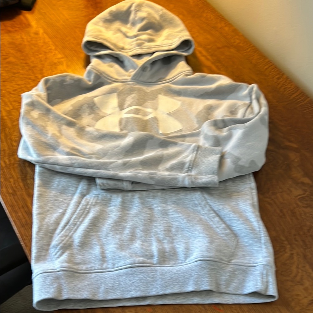 Under Armour Gray Kids Hoodie